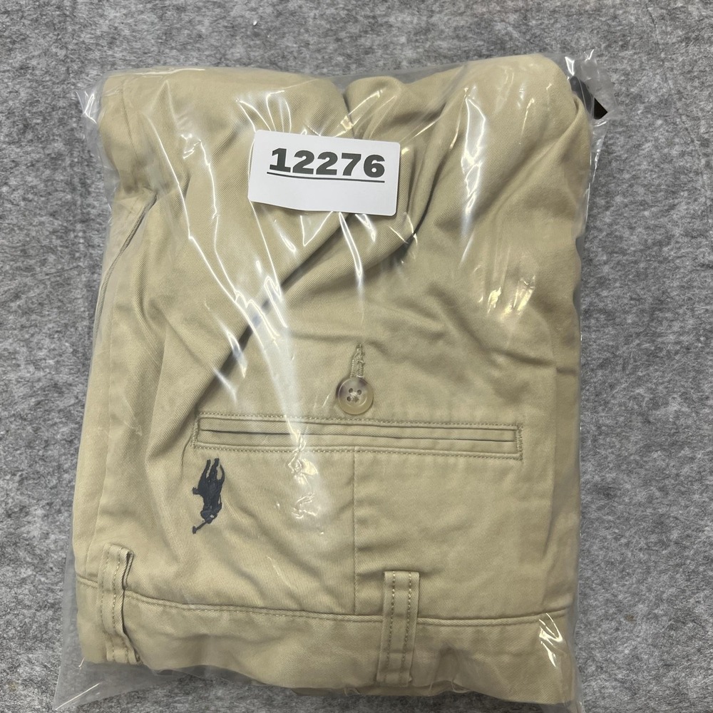 Polo Ralph Lauren Pants Mens 38x32 Beige Suffield Chino Classic Fit Preppy - Picture 15 of 15